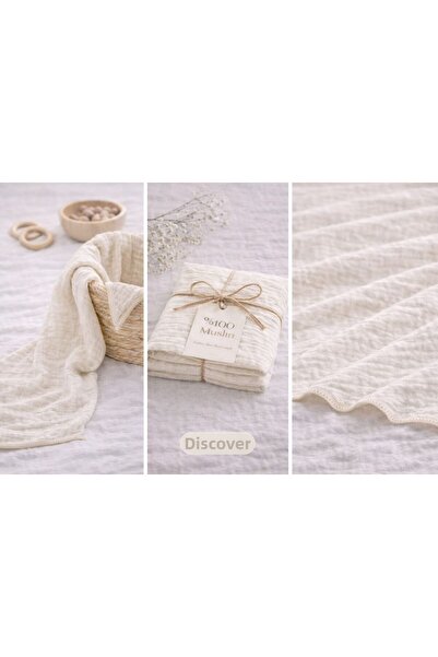 Dgt Luxury Baby Blanket, Muslin Seasonal, 100% Organic Oeko-Tex Certified 100...