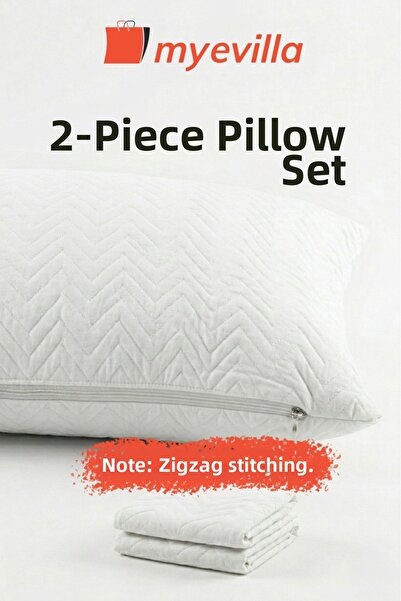 Myevilla Υγροαπωθητικό Καπιτονέ Προστατευτικό Μαξιλαριού 50x70 εκ. – Αδιάβροχ...
