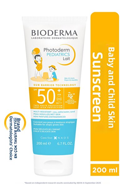 Bioderma فوتوديرم بيدياتريكس لايت بعامل حماية من الشمس 50، 200 مل