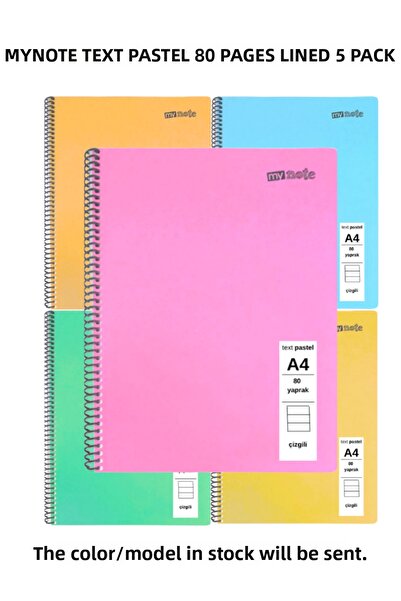 Mynote ΤΕΧΝΙΚΟ ΧΑΡΤΙ ΠΑΣΤΕΛ DEFTER A4 80 ΦΥΛΛΑ ΡΙΓΕΤΑ ΕΠΙΣΤΡΟΦΕΥΜΕΝΑ 5 ΤΕΜΑΧΙΑ