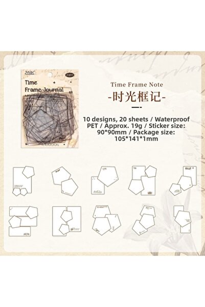 İthal W6-20 αυτοκόλλητα με πλαίσιο για κατοικίδια