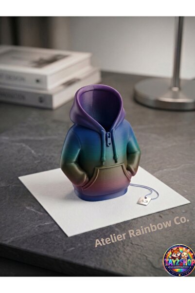 TAYZSHOP Hooded Sweatshirt Figure Design Pen Holder and Organizer - Decorativ...