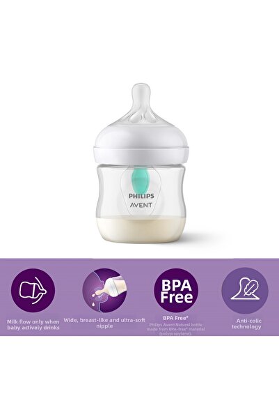 Philips Avent Natural Response Anti-Colic Pp Baby Bottle 125 ml +0 Months