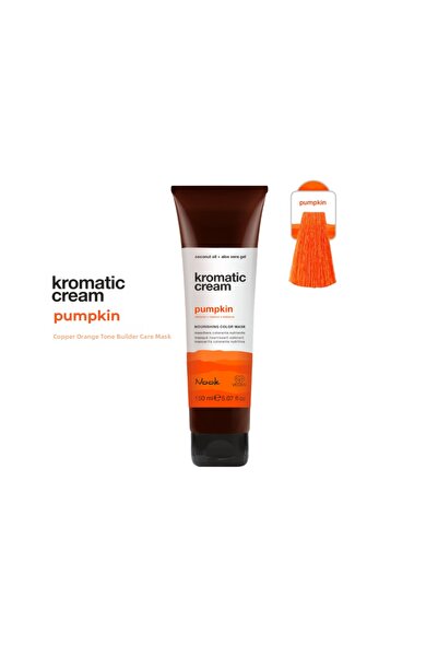 Nook Kromatic Cream Pumpkin Copper Orange Tone Enhancer Shine-Providing Hair ...