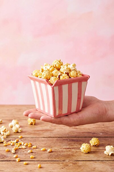 TRENDYOLMİLLA HOME Κόκκινο-Λευκό Μπολ για Σνακ & Τσιπς 250 ml 7 εκ. x 8 εκ. T...