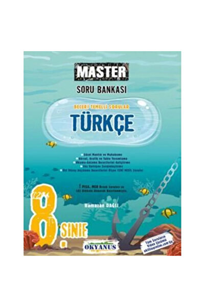 Okyanus Yayınları Okyanus 8. Sınıf Master Türkçe Soru Bankası