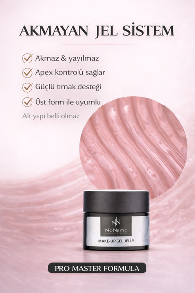 NO NAME Make-up Gel Jelly Builder Gel Protez Tırnak Jeli