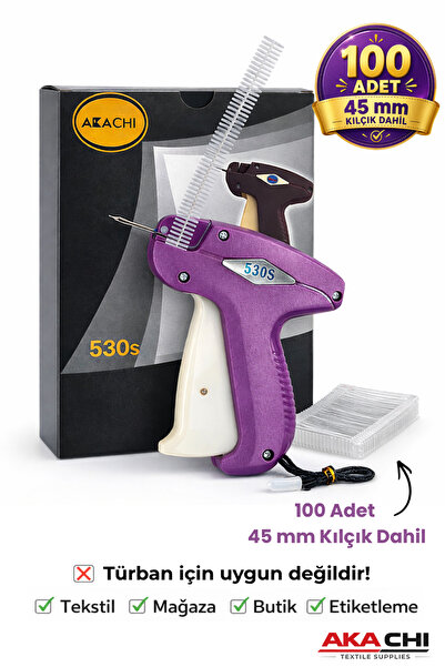 AKA CHI 530S Kılçık Tabancası Etiket Tabancası – Tekstil Etiketleme Tabancası...