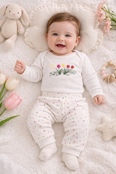 My Babies Label طقم ملابس للفتيات الصغيرات مكون من قطعتين طقم من قطعتين علوية...
