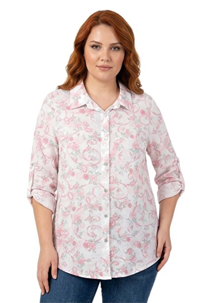 GÖLGE Γυναικείο μακρυμάνικο πουκάμισο BGL-ST04665