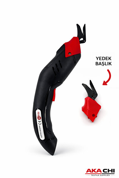 AKA CHI Pin 696A Şarjlı Elektrikli Makas 4600mAh Profesyonel Kumaş Deri Kesim...