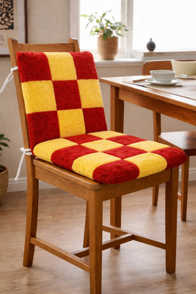 bxtasarım βελούδινο μαξιλάρι καρέκλας από σφουγγάρι 40/80 εκ.