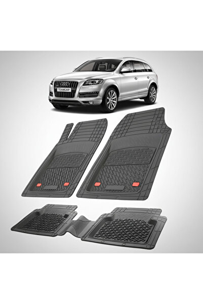 TEAMCAR Covorașe auto compatibile Audi Q7 4L SUV 2005-2015 |   Negru