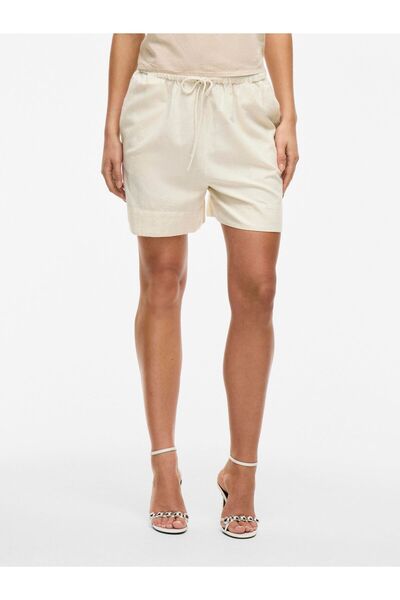 VILA Shorts mit mittlerer Taille