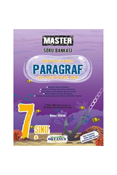 Okyanus Yayınları 7. Sınıf Master Paragraf Soru Bankası