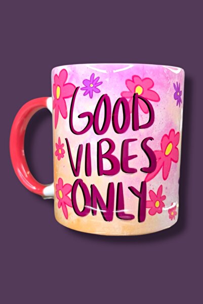 Good Vibes Only Hediyelik Kupa Bardak