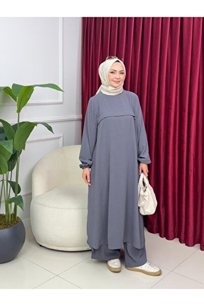 VALENS BOUTİQUE Διπλό Τζιν Τζόκαριντ Σετ Με Τονίκ και Παντελόνι Bella