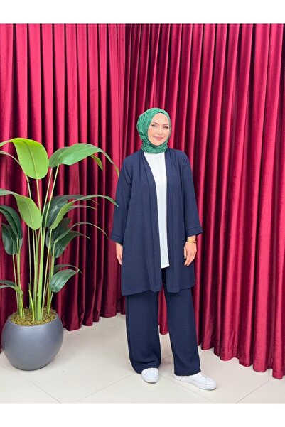 VALENS BOUTİQUE Τριπλό σετ με ζακέτα και παντελόνι Sıfır Kol, Χειμερινό Σετ