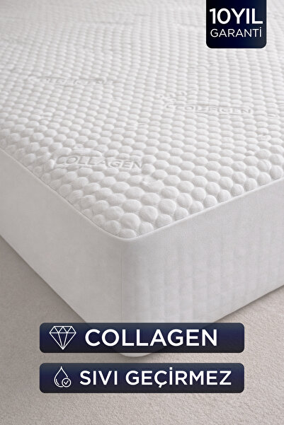 Collagen Luxury Liquid-Proof Special Boxed Undersheet | Anti-Aging | Anti-Allergic | Anti-Bacterial