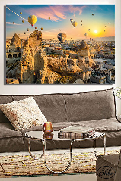 Single, Horizontal, Canvas, Decorative, Wall, Table , Cappadocia, Sunrise Balloon Tour,
