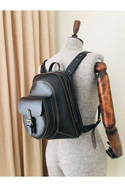 Honey Badger Leather El Yapımı Deri Sırt Çantası