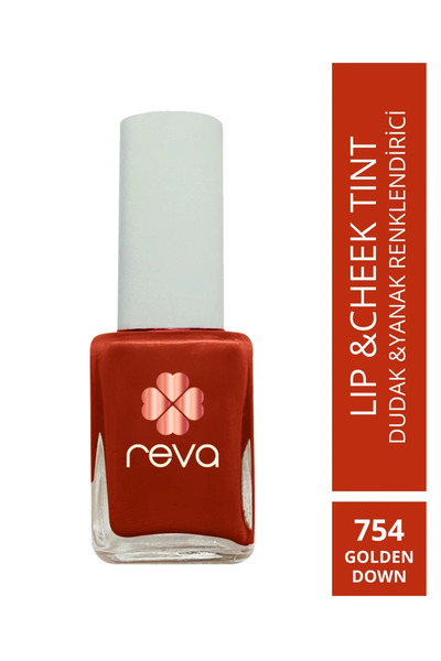 REVA Vişne Kırmızı Dudak & Yanak Renklendiricisi-Lip & Cheek Tint Golden Down...