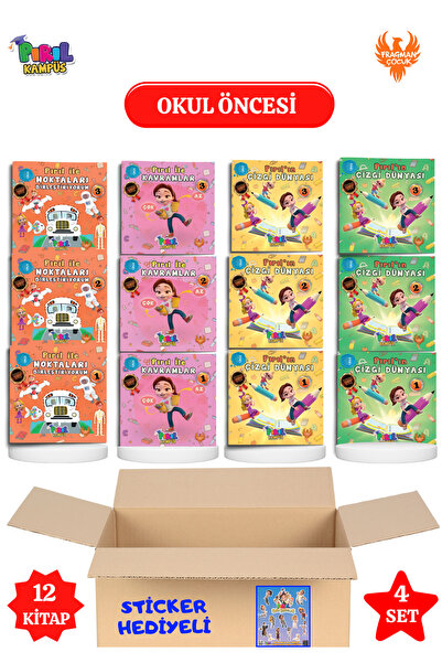 TRT ÇOCUK PIRIL KAMPÜS Pırıl Okul Öncesi Eğitim Seti |Noktaları Birleştirme– ...