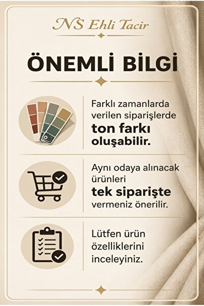 İ.D İpek Dokuma Bej Pileli Kadifemsi Fon Perde Yüksek Kalite Tek Kanat