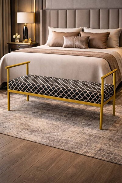 larissa design YATAK  UCU PUF BENCH