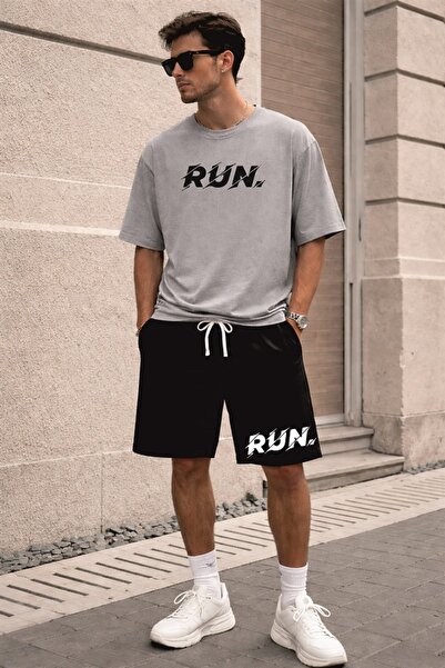 x-compass life ΤΡΕΧΩ. Βασικό ΓΥΝΑΙΚΕΙΟ / ΑΝΔΡΙΚΟ Unisex Σετ Μπλουζάκι και Σορ...