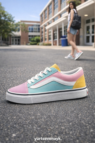 MAYALAR Unisex Günlük Sneaker Spor Ayakkabı Rahat Yazlık Hafif Keten Deri Kum...