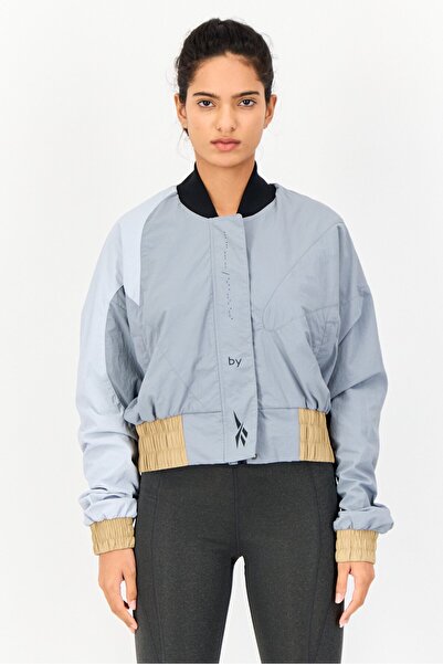 Reebok Women Brand Logo Outdoor Jacket, Multicolor