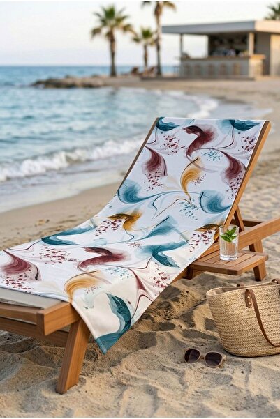 Loselya Μαλακή πετσέτα θαλάσσης Ocean Splash 70 x 150 εκ.