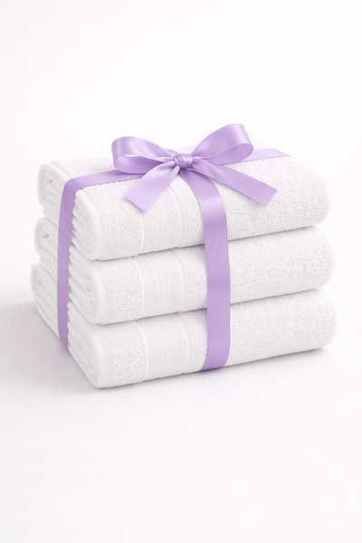 Ellaline Πετσέτα - Λευκό - Πετσέτα χεριών