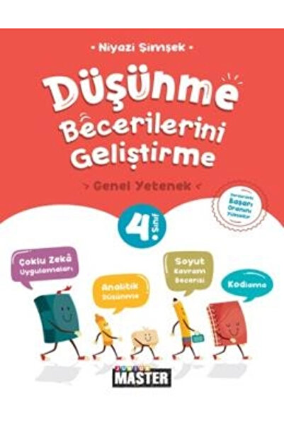 Okyanus Yayınları 4. Sınıf Junior Master Düşünme Becerilerini Geliştirme Gene...