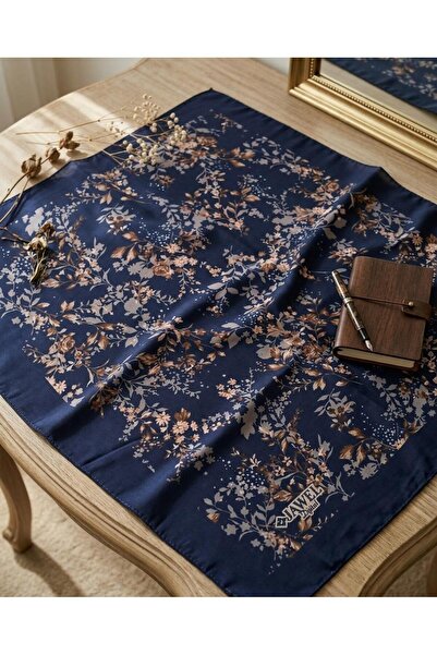 w white stars sports & wear Εσάρπα - Ναυτικό μπλε - Geblümt