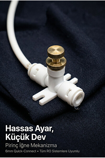 watalina 6mm Endüstriyel Sistemler Iğne Vana Akış Ksıtlayıcı Flow