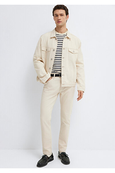 Mavi Ray Classic Ecru Jeansjacke 0110273-A1707