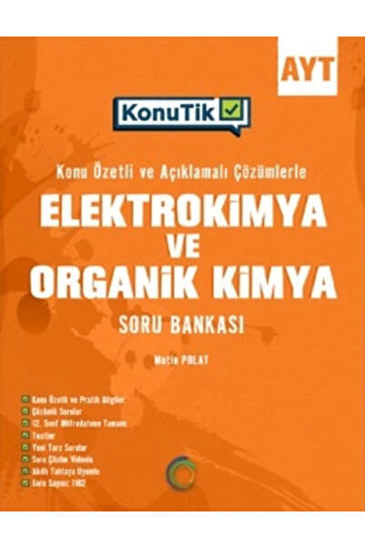Okyanus Yayınları Ayt KonuTik Elektrokimya Ve Organik Kimya Soru Bankası