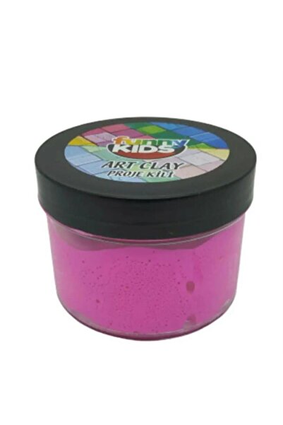 Rich Funny Kids Art Clay Proje Kili 40cc - Neon Pembe