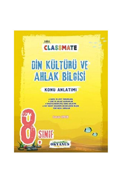 Okyanus Yayınları 8. Sınıf Classmate Din Kültürü Ve Ahlak Bilgisi Konu Anlatımı