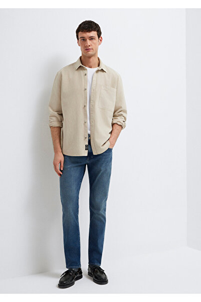 Mavi بنطلون جينز ماركوس بريميوم أزرق داكن عتيق الطراز 00351A1727