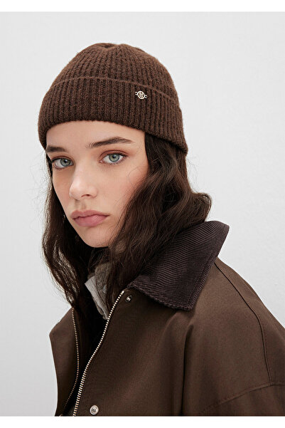 Mavi Wool Blend Brown Beret 1913608-26823