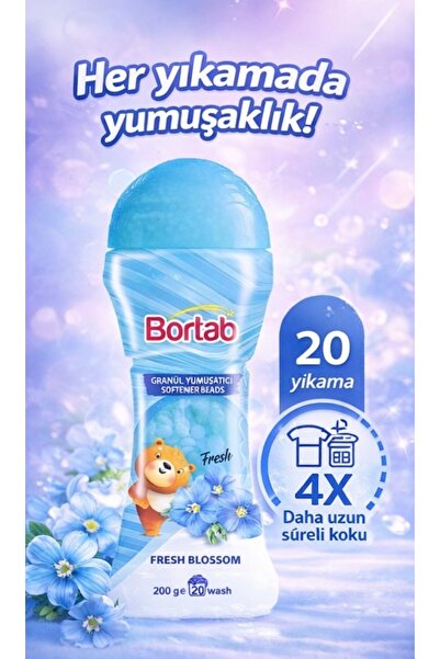 Bortab Granül Çamaşır Parfümü & Çamaşır Yumuşatıcı Fresh