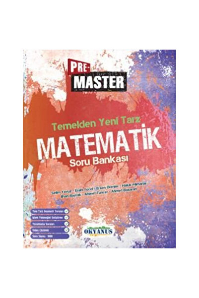 Okyanus Yayınları Pre Master Temelden Yeni Tarz Matematik Soru Bankası