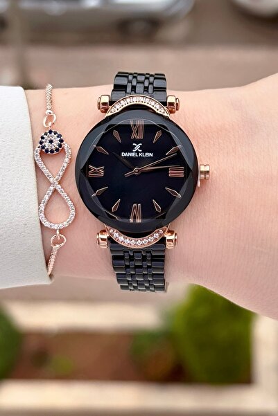 Daniel Klein Kasası Bakır Kordonu Black Renk 24 Ay Garantili 30 Mm Kadın Kol ...
