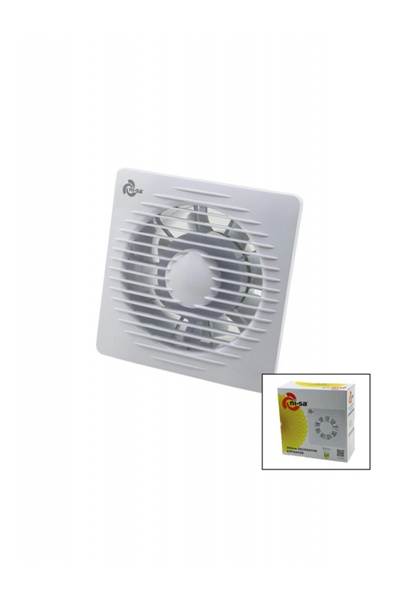 Go İthalat 200 8İNÇ BANYO TUVALET HAVALANDIRMA ASPİRATÖRÜ 40W 200M3/H EBT-200...
