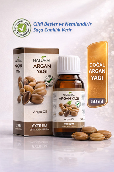 Genel Markalar Doğal Argan Yağı - Anti-Aging & Yoğun Nemlendirici Cilt Bakım ...