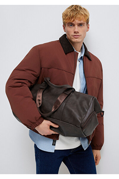 Mavi Brown Faux Leather Sports Bag 0911571-70246