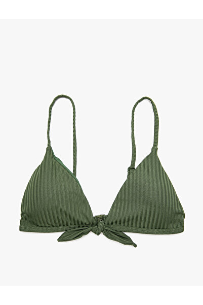 Koton Patterned Bikini Top